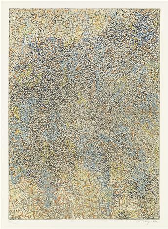 MARK TOBEY Two color lithographs.